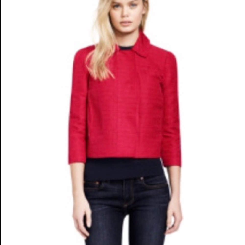 Tory Burch Snap Front Cropped blazer / Jacket